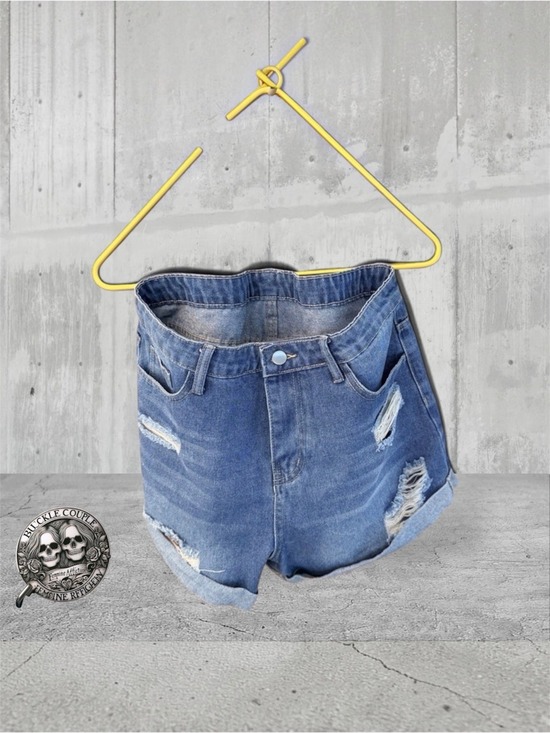 SHEIN Pants - SHEIN Women's High Waist Denim Shorts Size 30